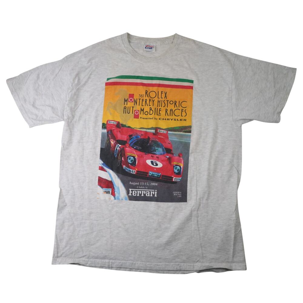 Vintage Rolex Ferrari Monterey Historic Races Graphic T Shirt